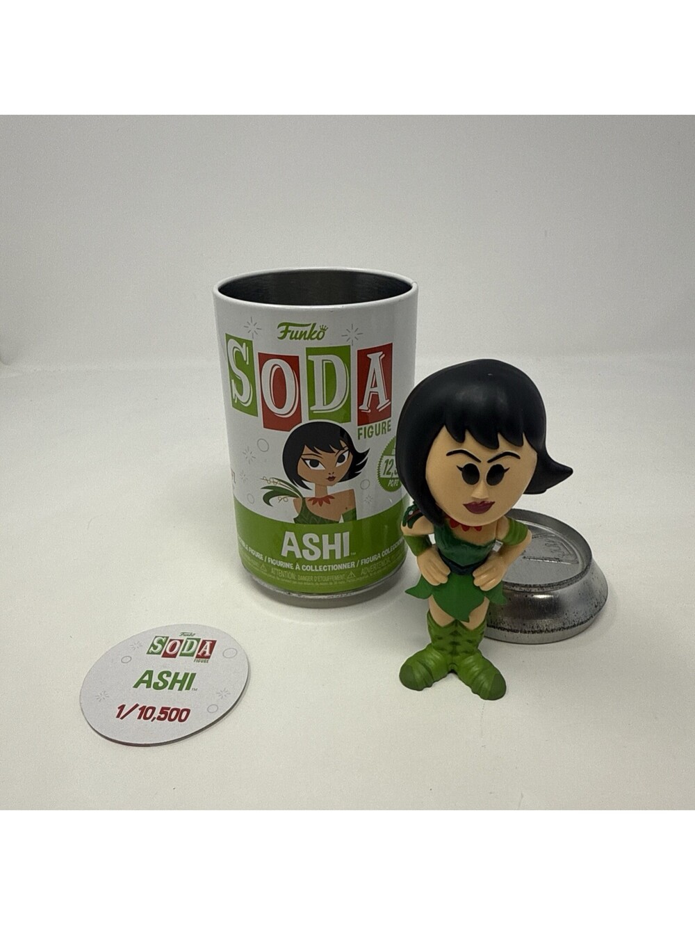 Funko Soda Ashi Samurai Jack Vinyl Figure Limited Edition 1/10,500 w/ Can